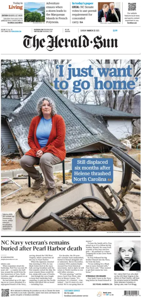 Cover of The Herald-Sun (Sunday)