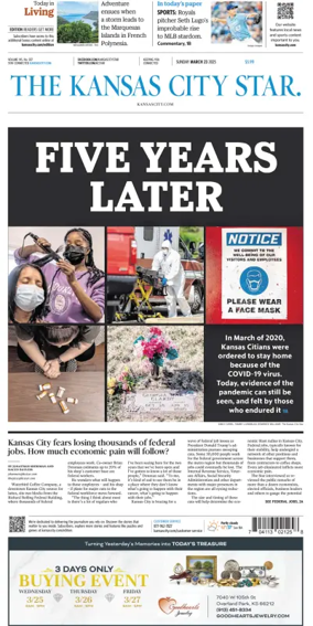 Cover of The Kansas City Star (Sunday)