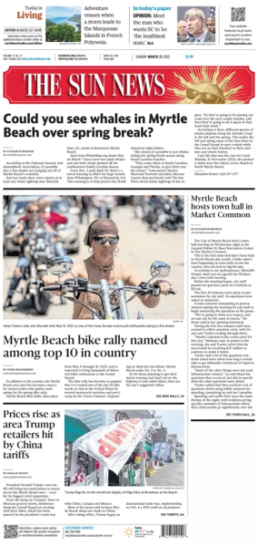 Cover of The Sun News (Sunday)