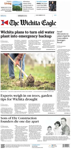 Cover of The Wichita Eagle (Sunday)