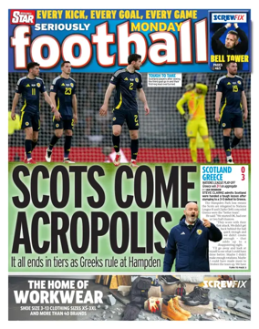 Cover of Irish Daily Star - Fanatic