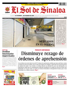Cover of El Sol de Sinaloa