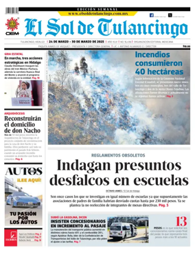 Cover of El Sol de Tulancingo