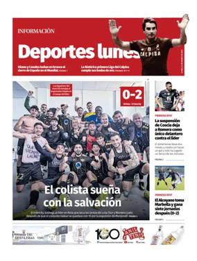 Cover of Deporte Lunes