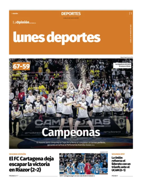 Cover of Lunes Deportes