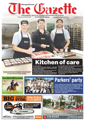Cover of Warragul & Drouin Gazette