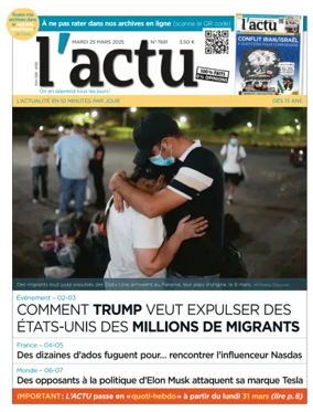 Cover of L'actu