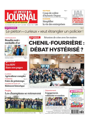 Cover of Le Petit Journal - L'hebdo du Lot-et-Garonne