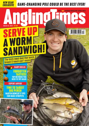 Cover of Angling Times (UK)