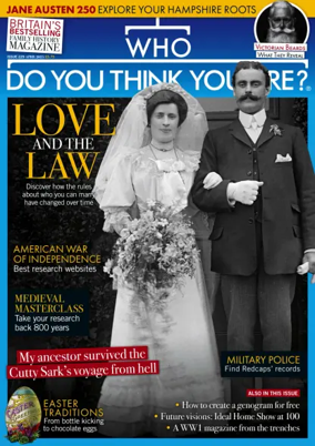 Cover of Who Do You Think You Are? Magazine