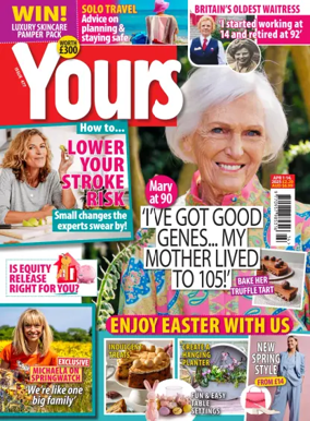 Cover of YOURS (UK)