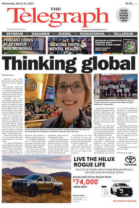 Cover of Seymour Telegraph