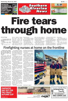 Cover of Southern Riverina news