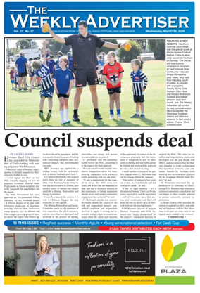 Cover of The Weekly Advertiser Horsham