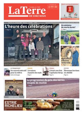 Cover of La Terre de chez nous