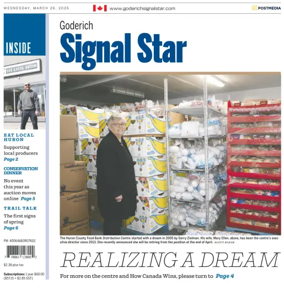 Cover of The Goderich Signal-Star