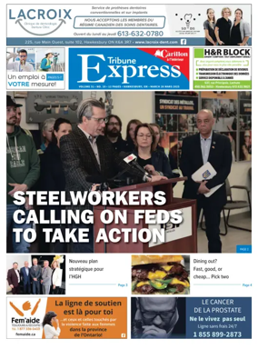 Cover of Tribune Express