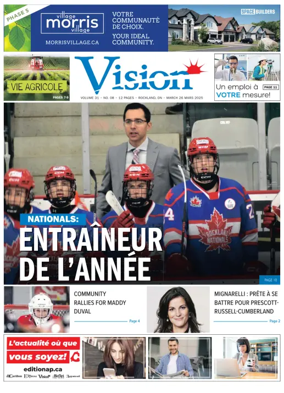 Cover of Vision (Canada)