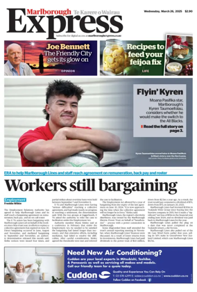 Cover of Marlborough Express