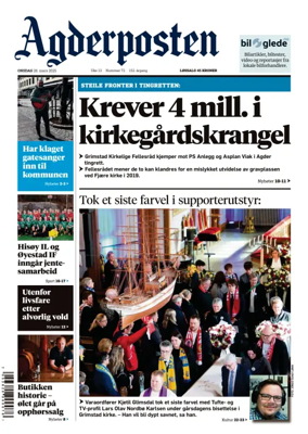Cover of Agderposten