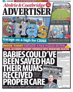 Cover of Airdrie & Coatbridge Advertiser