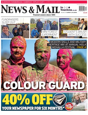 Cover of Aldershot News & Mail