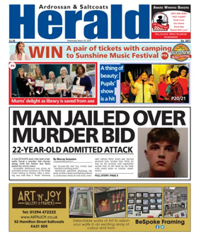 Cover of Ardrossan & Saltcoats Herald