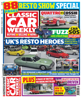 Cover of Classic Car Weekly (UK)