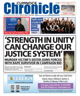 Cover of Cumnock Chronicle