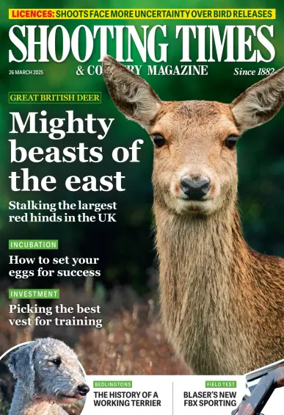Cover of Shooting Times & Country Magazine