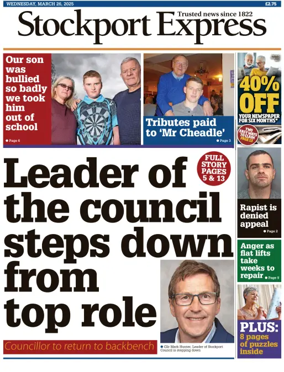 Cover of Stockport Express