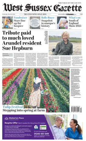 Cover of West Sussex Gazette