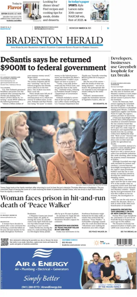 Cover of The Bradenton Herald