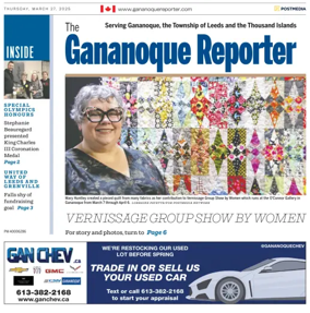 Cover of The Gananoque Reporter