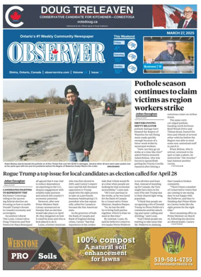 Cover of The Woolwich Observer