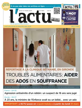 Cover of L'actu