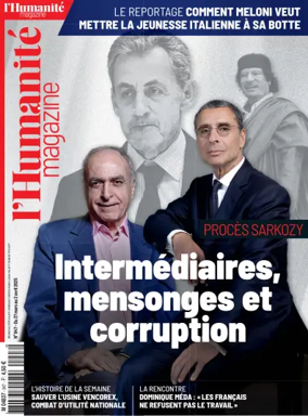 Cover of L'HUMANITE MAGAZINE