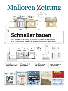 Cover of Mallorca Zeitung
