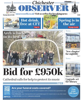 Cover of Chichester Observer
