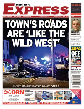 Cover of Merthyr Express