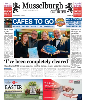 Cover of Musselburgh Courier