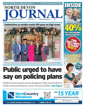 Cover of North Devon Journal