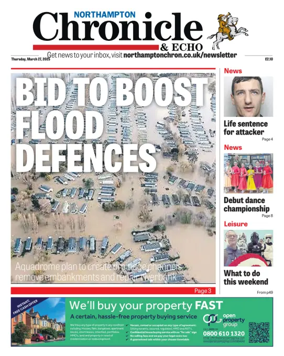 Cover of The Northampton Chronicle and Echo