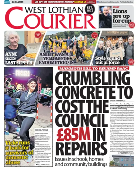 Cover of West Lothian Courier