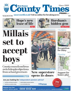 Cover of West Sussex County Times