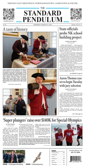 Cover of East Greenwich Pendulum