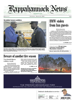 Cover of Rappahannock News