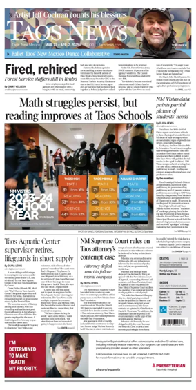 Cover of The Taos News