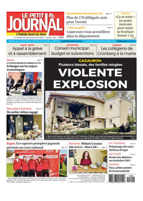 Cover of Le Petit Journal - L'hebdo local du Gers