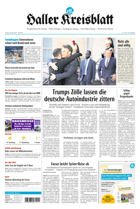 Cover of NW - Haller Kreisblatt